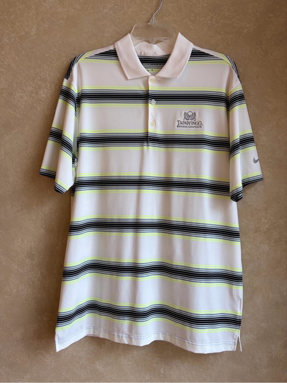 Nike Golf Performance White Polo for Men Size Medium